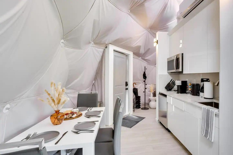 Kitchen, Unique Escapes - Modern Luxury Geodome, Sullivan