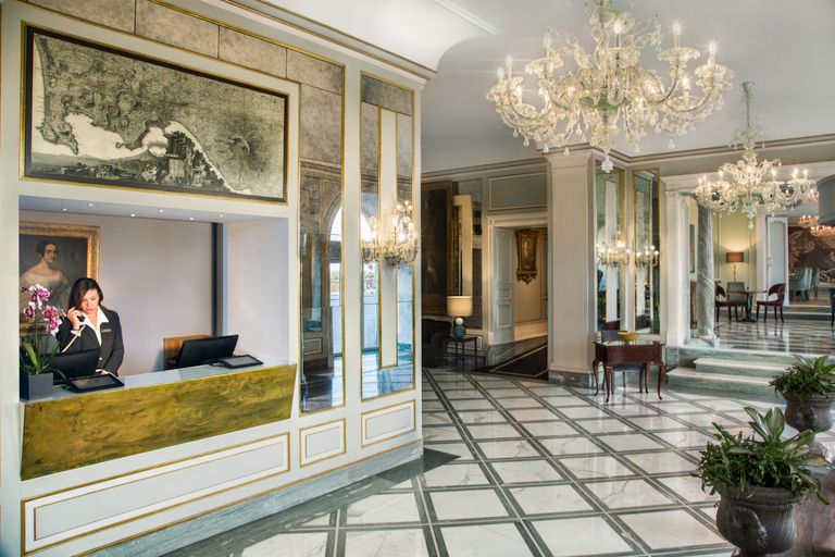 Public Area, Grand Hotel Santa Lucia, Napoli