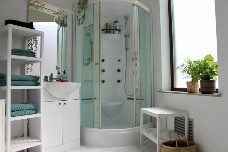 Shower, Cozy private suite, Oost-Vlaanderen