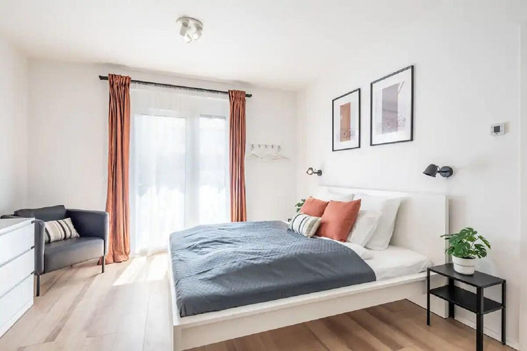 Bedroom 2, Brand New Apartment - 2 rooms-balcony -garage, Budapesti