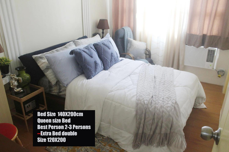 Bedroom 2, Panoramic Sea View 2BR Condo in Samal Island Gateway 4Z, Davao City