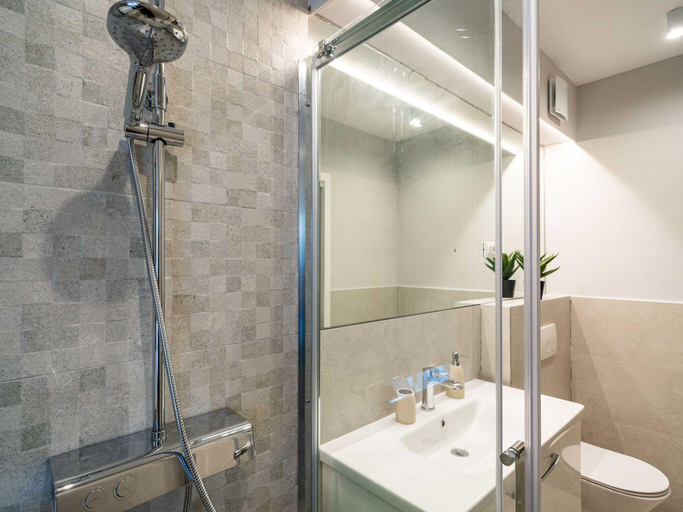 Bathroom 3, Apartments Villa Arcadia - Studio Apartment with Hot Tub, Pojezerje