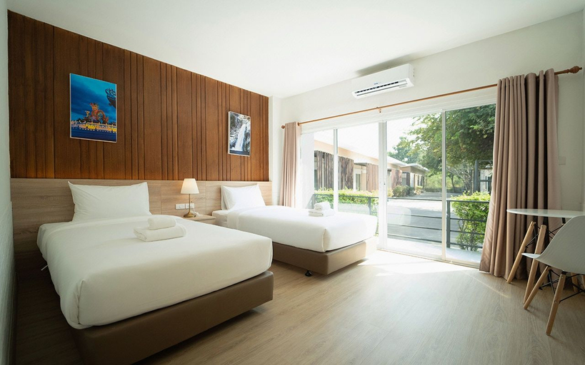 Bedroom 2, B2 Nakhon Sawan Boutique & Budget Hotel, Muang Nakhon Sawan