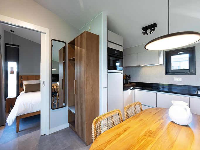 Bedroom 2, Docklodge at Frisian Lakes with Private Mooring, Lemsterland