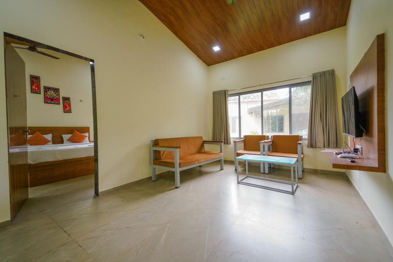 Bedroom 2, Teak Resort Karjat, Raigarh