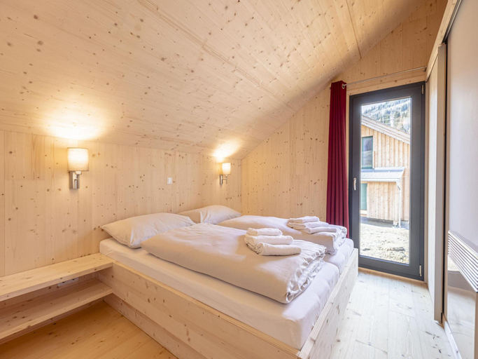 Bedroom 4, Attractive Chalet With Terrace, Murau