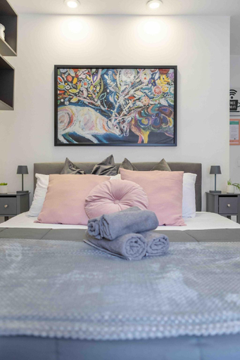 Bedroom 4, Portuense 21 - Private Garden Studio - by Holiday Homes Rome, Rome