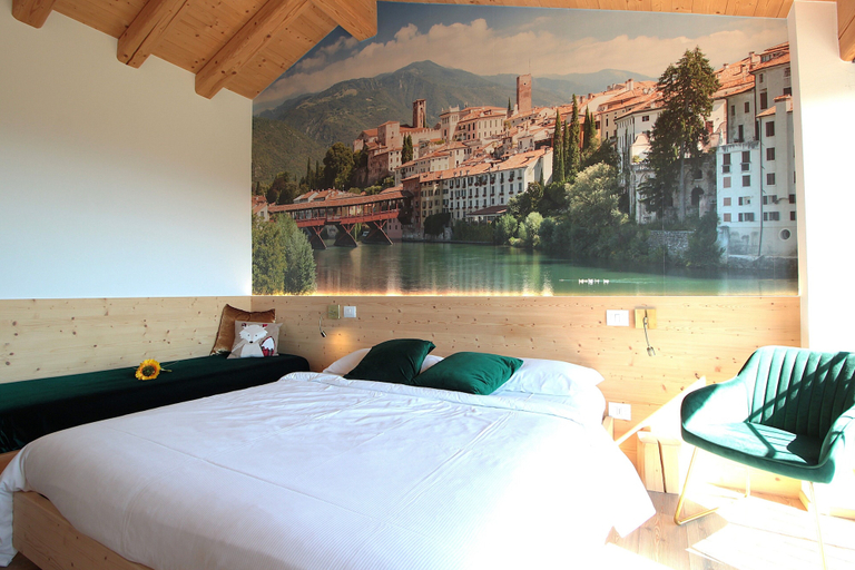 Bedroom 2, Villa Montello Pool Jacuzzi Ac Wifi, Treviso