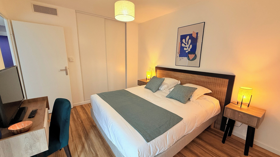 Bedroom 4, Résidence Carmina, Aude
