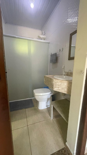 Bathroom 3, Sonhos de Penha - Chalés e Aptos, Penha
