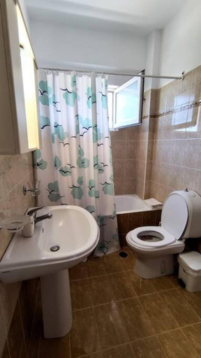 Bathroom 2, Angela's Apartment with beautiful balcony view, Central Greece
