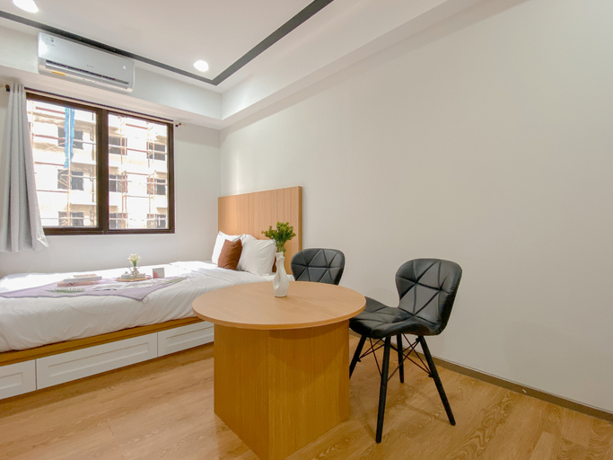 Bedroom 3, Good Choice and Minimalist Studio Apartment Meikarta By Travelio, Cikarang