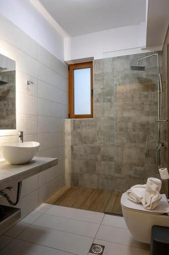Bathroom, Kastri Hill Luxury Villas, Crete