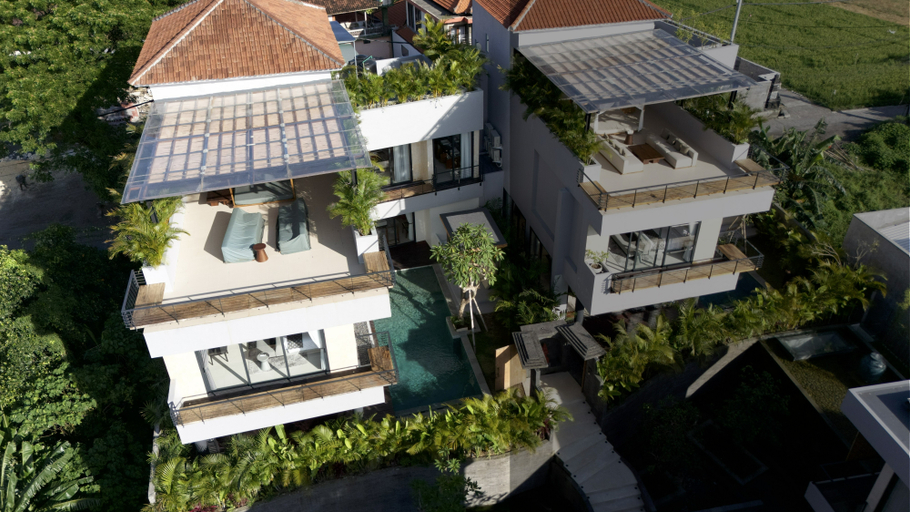 Exterior & Views 2, Narawangsa Villa Chandra - Overlook the west coast from the rooftop, Badung