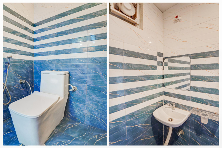 Bathroom 4, Hotel O Sunrakh Road Vrindavan Formerly Ganga Residency, Mathura