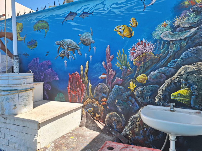 Bathroom, La Casa Mariposa, Compostela
