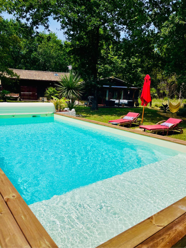 Sport & Beauty 3, Hacienda de la Canopee avec piscine chauffee au sel, Gironde