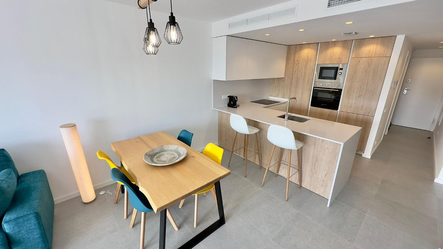 Kitchen 4, Piso Villajoyosa Bolnou Blueviews, Alicante