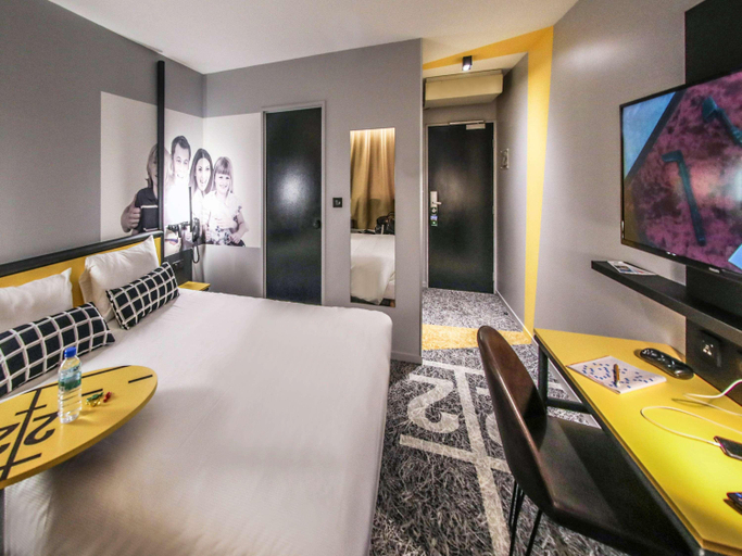 Bedroom 3, ibis Styles Clermont-Ferrand République, Puy-de-Dôme