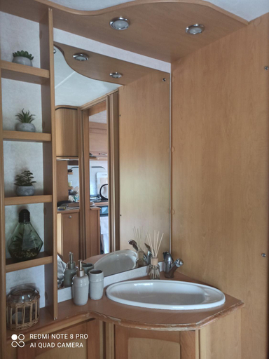 Bathroom, Paradise Camp, Puck