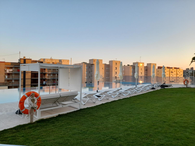 Swimming pool 4, Sunset Cliffs sea view apartments 14 floor, Alicante