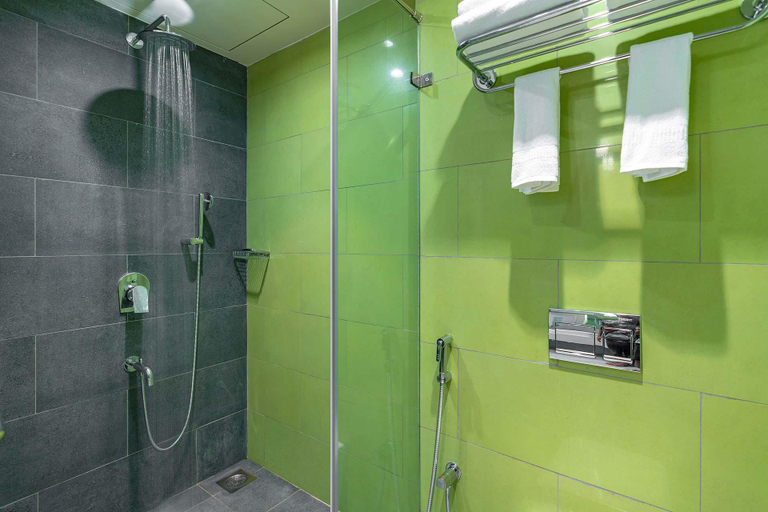 Bathroom 4, StayVista at Isabella The Beach View with Pvt Gym, Game Room & Pool, North Goa