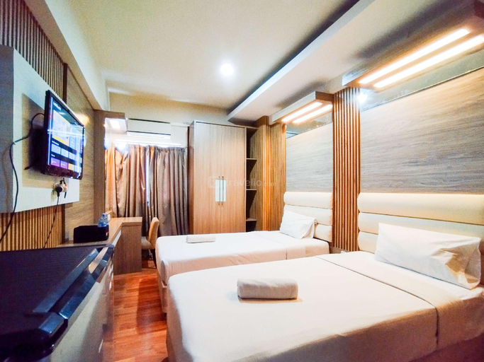 Bedroom 2, Strategic & Nice Studio Suites @Metro By Travelio, Bandung