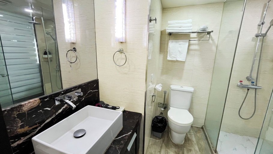 Bathroom 3, Nanjing Hotel Kaibin Apartment Xinjiekou, Nanjing