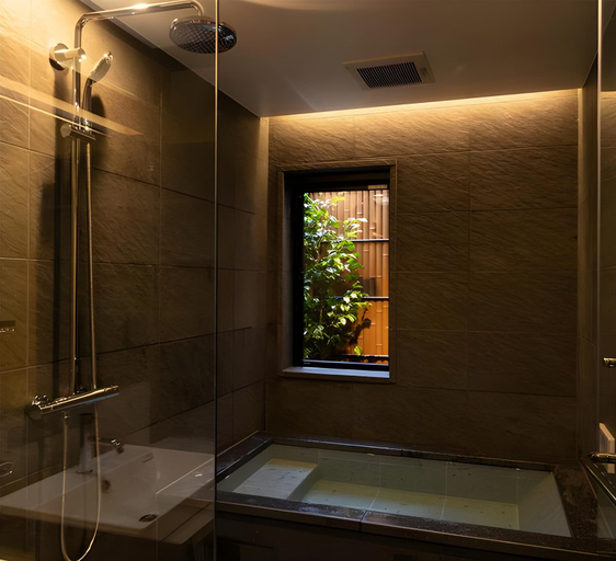 Bathroom 2, Kinosaki Onsen Yuyado Sasakura, Toyooka