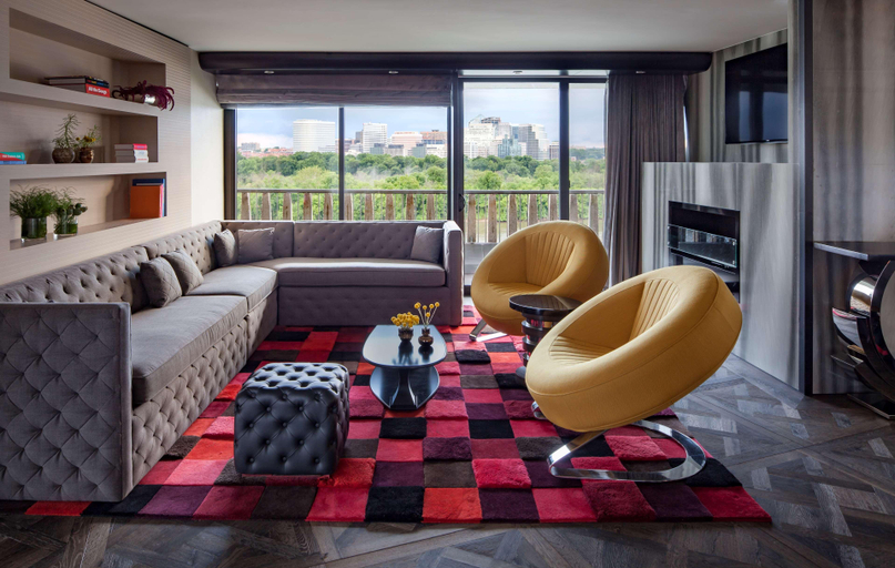 Bedroom 2, The Watergate Hotel, Washington D.C.