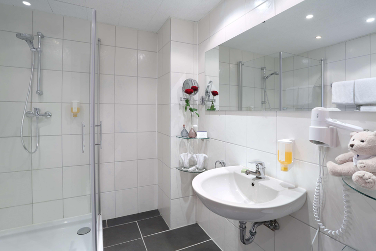 Bathroom 4, Best Western Hotel Rosenau, Wetteraukreis