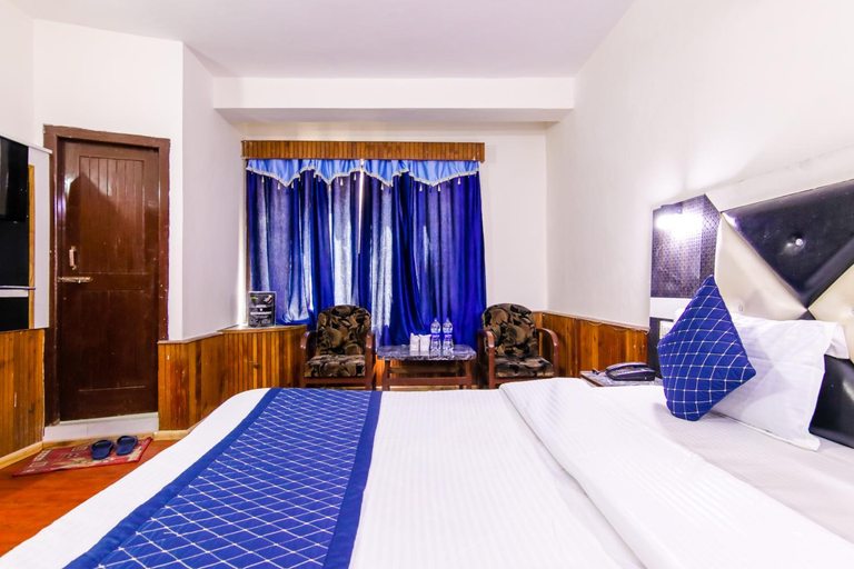 Bedroom 3, MHA hotels MOORANG mall manali, Kullu