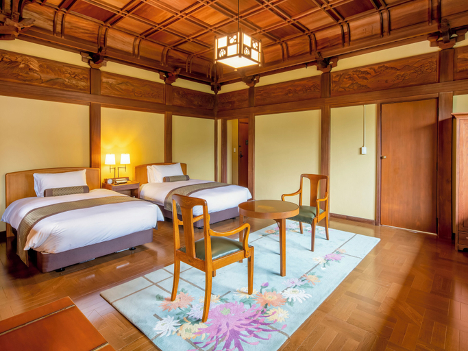 Bedroom 3, The Fujiya Hotel, Hakone