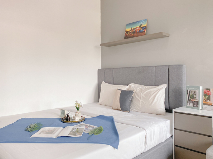 Bedroom 2, Good Deal And Homey Studio Apartment At Margonda Residence 1, Depok