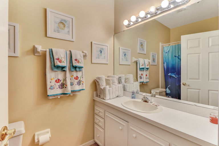 Bathroom 4, Spacious Home with Private Balcony and Ocean View by RedAwning, Nassau