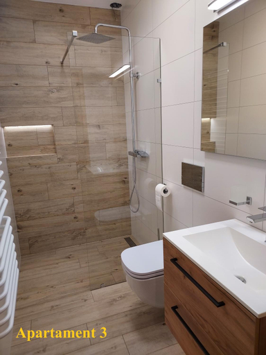 Bathroom 3, Noclegi nad Czarna Orawa, Nowy Targ