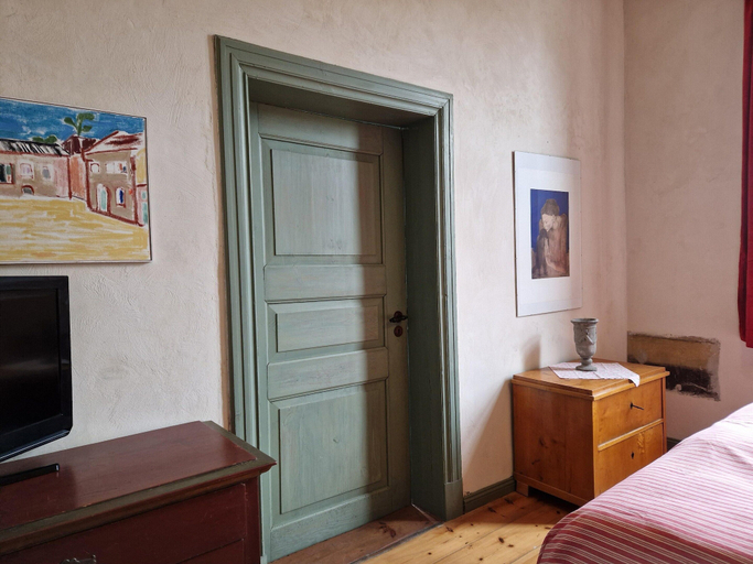 Bedroom 3, Ferienwohnung in Steffenshagen mit Garten, Rostock