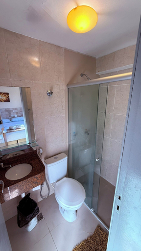 Bathroom 4, Hotel Italia Beach, Natal