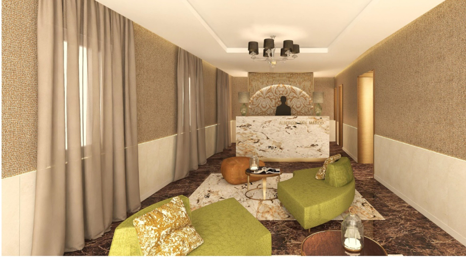 Public Area, Albergo San Marco, Venezia