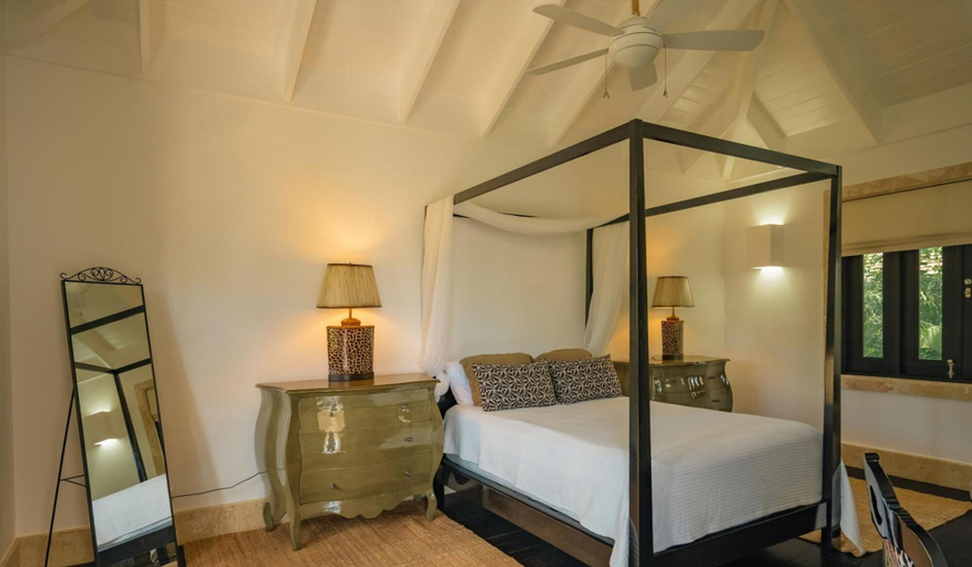 Bedroom 3, Dramatic Luxury Villa With Golf and Ocean View Walking Distance From the Beach, Salvaleon de Higuey