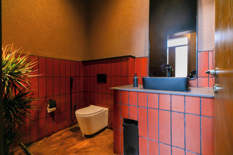 Bathroom, Portal Chalets With Private Pool-Al Arid