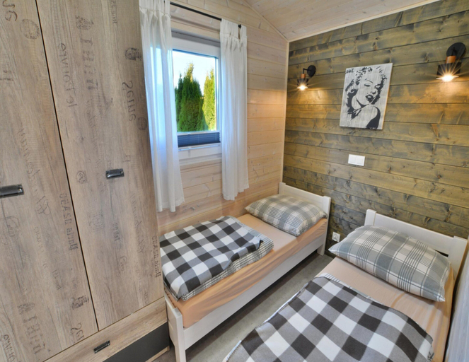 Bedroom 3, Comfortable Holiday Home With a Terrace, Ustronie, Kołobrzeg