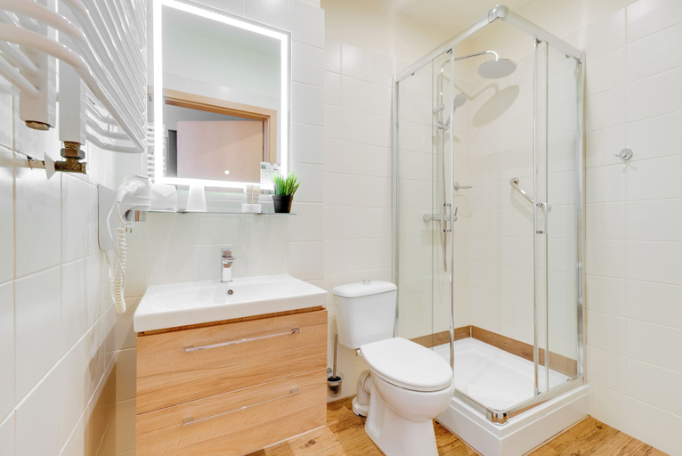 Bathroom 4, Hotel Diament Economy Gliwice, Gliwice City