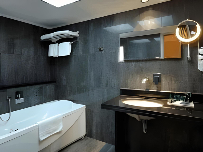 Bathroom 2, Galaxy City Center Hotel, West Greece