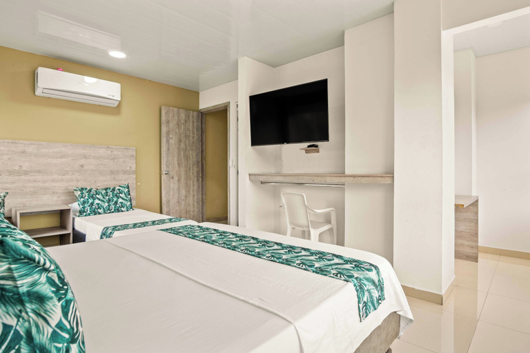 Bedroom 3, Hotel Eco Suite, Santiago de Cali