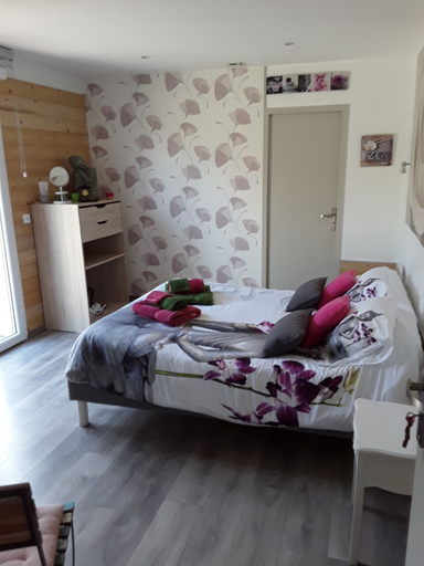 Bedroom 5, Chambres d'hôtes de l'Orval, Seine-Maritime