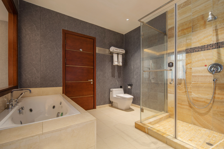 Bathroom 2, Hotel Shangkeyou (Qingdao May Fourth Square MixC Store), Qingdao