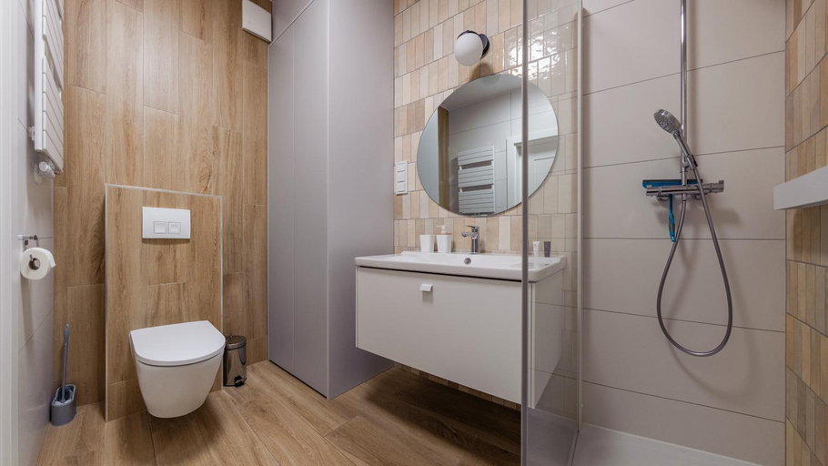 Bathroom 5, Apartamenty z basenem-Polanki Aqua - Holiday City, Kołobrzeg