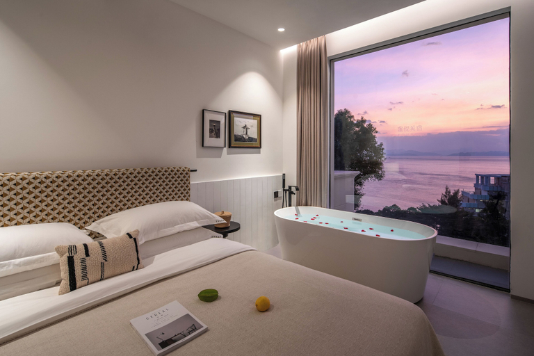 Bedroom 2, Miyue Roman Holiday Bubble Pool hotel, Shenzhen