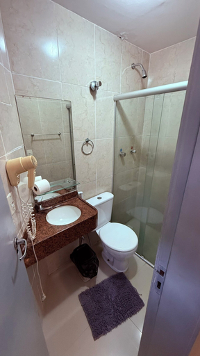 Bathroom 4, Hotel Italia Beach, Natal